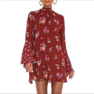 Free People M Tate Tunic dress in Vintage Combo